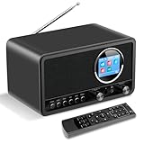 Wholede DAB+/FM Radio mit Bluetooth, Digital Radio Küchenradio DAB Plus...