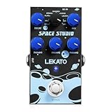 LEKATO Reverb Pedal 9 Digital Reverb Effects Gitarren-Effektpedal für...