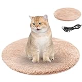 WAVATA Selbstheizende Decke für Katzen und Hunde,40x40cm Weich und...
