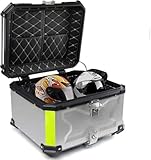 Aluminium-Motorradkoffer – wasserdichte Oberbox für Aufbewahrung und...