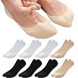 ILovDaisy 8 Paar Füßlinge Ballerina Socken Damen Atmungsaktiv Füsslinge,...