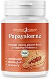 effective nature - Papayakerne - 50 g - Bio und in Rohkostqualität -...