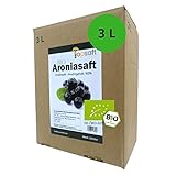 Topsaft Aroniasaft 3 Liter I Bio Saft aus frischen Aroniabeeren I Aronia...