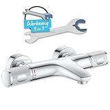 GROHE Precision Feel - Thermostat-Wannenbatterie (‎wassersparend,...