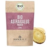 HOFKRAUT Astragaluswurzel Pulver Bio 250g | Tragant-Wurzelpulver | Reines...