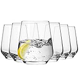 Krosno Wassergläser Saftgläser Whiskygläser Trinkgläser| Set von 6 |...