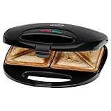 Clatronic® Sandwichmaker mit dreieckigen Sandwichplatten | Sandwichtoaster...