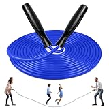 LeapBeast Lange Springseil, Mehrspieler-Seil, Springseil mit Holzgriff für...
