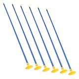 CONGARTENO 6 Stück Saugpfeile Teiliges Kunststoffpfeile mit Saugnapf Bunte...