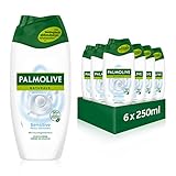 Palmolive Duschgel Naturals Sensitive 6 x 250ml - Cremedusche mit...