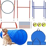 G TALECO GEAR Agility Set Hunde, 7-teiliges Set Agility Ausrüstung für...