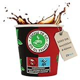 Enpack 1000 Espressobecher - 120ml/4oz - Einwegbecher - Hitzebeständige To...