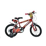 Dino Bikes – 14 Zoll Kinderfahrrad Cars – Jungen Fahrrad mit...