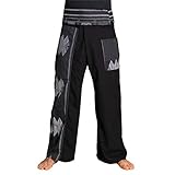 PANASIAM Fisherman Pants Beam, Black, XL