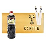 6er Pack (6x1L) Kikkoman Sojasauce natürlich gebraut (Papa Vo®)