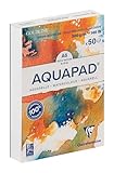 Clairefontaine 975720C - Aquarell Malblock Goldline, 70 Blatt, 300g...