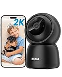 ieGeek Überwachungskamera Innen, 2K Kamera Überwachung Innen, 360° WLAN...