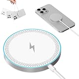 Mag-Safe Ladegerät iPhone, Magnet Wireless Charger Induktive Ladestation...