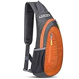 G4Free Leichte Brusttasche Sling Schulter Rucksäcke Nette Umhängetasche...