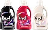 PERWOLL Flüssig-Set 3x 27 Waschladungen (81WL) 1x Black & 1x Color & 1x...
