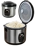 Reiskocher 1,5 Liter Multikocher Aluminium 500 Watt Automatische...