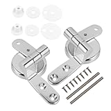 Vaguelly 1 Satz Toilettendeckelscharnier Sitz Toilettenbrillen-Scharnier...