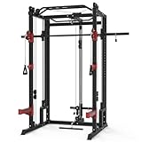 Train Hard® Smith Maschine Power Rack Multipresse Kraftstation,...