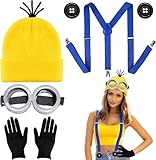 Halloween Kostüm Cosplay Kostüm Halloween Mütze Cosplay Brille...