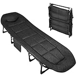 Garvee Feldbett Klappbar 200cm, Campingliege Belastbar bis 200kg, 8 Beine...