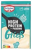 Dr. Oetker High Protein Mahlzeit Grießbrei – proteinreicher Grießbrei...