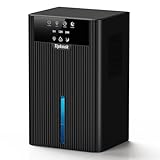 Tipkook Luftentfeuchter, 2,4 l, leiser Luftentfeuchter, Timer 8/12/24...