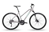 HEAD Damen I-Peak II Crossbike, Grau matt/Mint, 54 cm