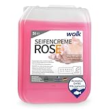 5 Liter Handwaschseife „Rosé“ - Seifencreme - Hautmilde Waschcreme -...