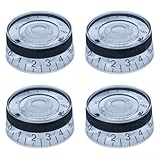 Regler für E-Gitarre, Bass, 4 Stück, 6 mm Lautstärkeregler für optimale...