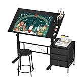 Dripex Zeichentisch 0-60° Neigbar Architektentisch Verstellbarer...