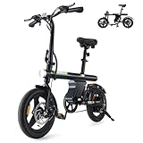 Finbike Elektrofahrräder Klappbar,14/16 Zoll Elektrofahrrad 7.8Ah...
