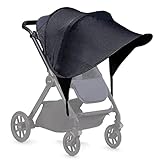 Sonnensegel Kinderwagen mit UV Schutz 50+,Premium Sonnensegel für...