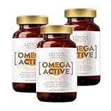 Lotos Pharma Premium Omega Active - 60 Kapseln - 3-er pack - Omega 3 Fish...
