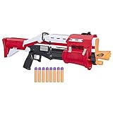 NERF Hasbro E7065EU4 TS Pump-Action Blaster, 8 Mega Fortnite Darts,...