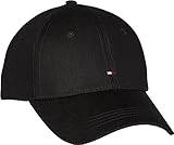 Tommy Hilfiger Herren Cap Classic BB Basecap, Schwarz (Flag Black),...