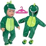 Kleidung Outfits für Baby Puppen,Puppenkleidung Dinosaurier,Dinosaurier...