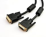 Rhombutech® 1,5m Premium DVI zu DVI Kabel/Dual Link DVI-D 24+1 /...