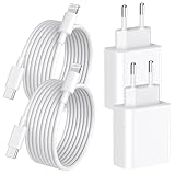 iPhone Ladegerät, 4er Pack 20W USB C iPhone Schnellladegerät und iPhone...