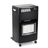 Hebitod Gasheizofen Gasheizung innen 3 Stufen Regler Wärmeleistung...