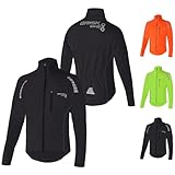 Brisk Bike Radsportjacke Atmungsaktive Ultraleichte Radsport-Laufjacke...