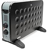 Grafner Konvektor Heizgerät 2000 Watt, matt schwarz, 3 Heizstufen,...