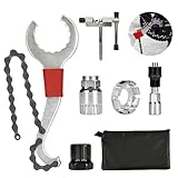6 Pcs Fahrrad Werkzeug Set, YDIAMEJ Fahrrad Kassette Removal Tool mit...