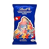 Lindt Schokolade Swiss Napolitains | 1 kg | Vollmilchschokoladen Mini...