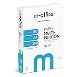 A4-Papier, 80 g, Packung mit 150 Blatt, Multifunktionspapier für Inkjet-...