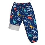 Jan & Jul Jungen wasserdichte Schneehose, atmungsaktive Regenhose mit...